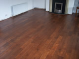 Handscraped Oak floor