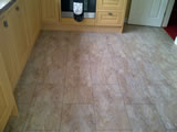 Laminate tile floor example 2